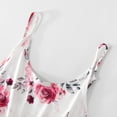 thumbnail image 2 of PatPat Family Matching Dresses White Baby Girl 6-9 Months Floral Print Matching White Sling Maxi Dresses,Clearance, 2 of 7