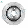 thumbnail image 3 of Front Drilled Slotted Brake Rotors 330mm For 2010-2013 Chevrolet Silverado 1500, 3 of 6