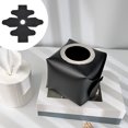 thumbnail image 1 of Funda Para Caja De Pañuelos Faciales Y Servilletas, Organizador De Cuero Sintético En Varios Colores, Base Antideslizante Y Diseño De Fácil Recarga Para Cocina Y Baño.,Vsgery, 1 of 6