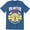 Blue, variant on Volunr Fire Dept Decal Quality Reflective Tradition Dedication Sacrifice T-Shirt