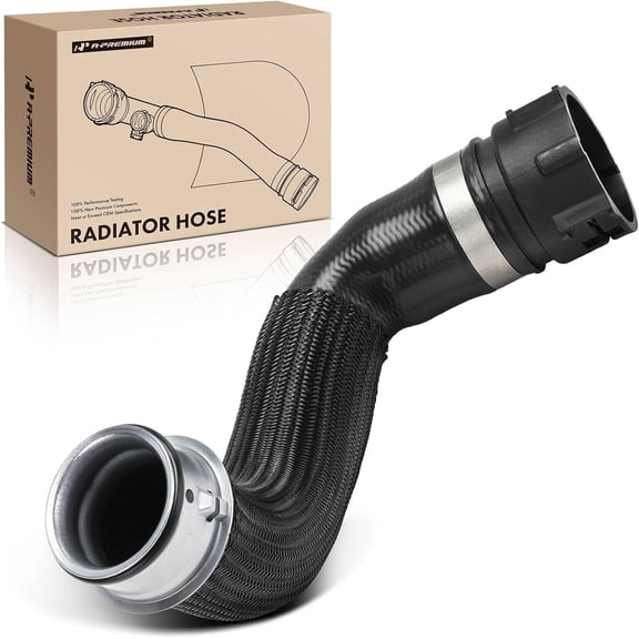 A-Premium Upper Radiator Coolant Hose Compatible with Mercedes-Benz GL450 2013-2014, GL550 2013-2016, GLE63 AMG GLE63 AMG S 2016-2019, GLS550 GLS63 AMG 2017-2019, ML550 2012-2014