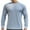 Gray, variant on LIaqionyy Mens Big and Tall Classic T-Shirt Slim Long Sleeve Crewneck Casual Pullover Casual Lightweight Tops