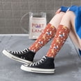 thumbnail image 5 of Logiee Cute Poodle Dog Print Gift Stocking Stuffers,Adult Stockings,Novelty Socks,Funny Socks Birthday Running Walking Sleeping, 5 of 6