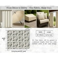 thumbnail image 6 of Soimoi Printed Waterproof Taffeta Fabric - Gray Tropical Print | 56" Wide | For Outdoor Cushions, Awnings, Table Covers & Upholstery Projects, By The Yard, 6 of 7