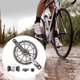 thumbnail image 3 of Juego de bielas de bicicleta ligera 53-59T, juego de platos y bielas de 170 mm Juego de s de manivela 130BCD Rueda de cadena de para compon Negro Macarena Juego de bielas de plato de bicicleta, 3 of 8