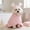 Pink, variant on Pet Hooded Bathrobe for Dogs & Cats – Quick Dry Drying Wrap with Elastic Strap, Soft Absorbent Towel for Home, Travel & Grooming After Bath，Pink，M