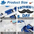 thumbnail image 3 of Happy Father Day Backdrop Party Decorations Blue Father’s Days Background Sign Fathers Welcome Hanging Photo Banner for Photography Indoor Outdoor I Love Dad Decor Favor Supplies 6 x 3.6ft, 3 of 7