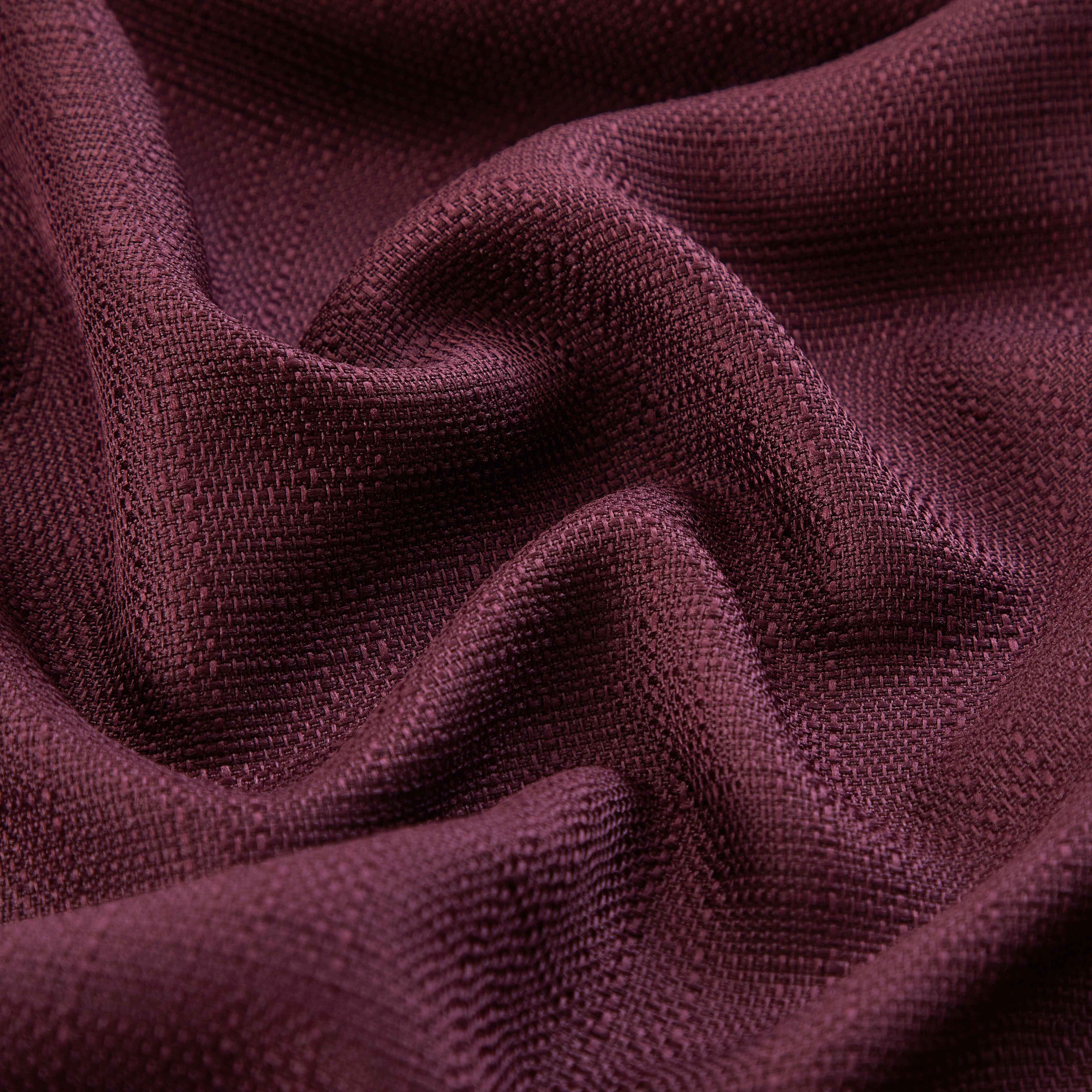 Mainstays Southport Textured Light Filtering Curtain Panel Pair, Set of 2, Burgundy, 40"W x 63"L