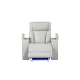 thumbnail image 6 of Fortuner Modern 3PC Livingroom Set Made with faux leather & Wood in Beige, 6 of 15