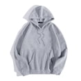 thumbnail image 4 of WEAIXIMIUNG Sweat à Capuche Rouge pour Femmes, Imprimé Lettre de Football (Style 4), 4 of 5