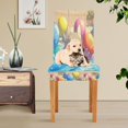 thumbnail image 6 of BZSMCE Chairs Slipcovers Dining Chair Covers Playful Pup in A Colorful Pool Creative Pattern, 6 of 7