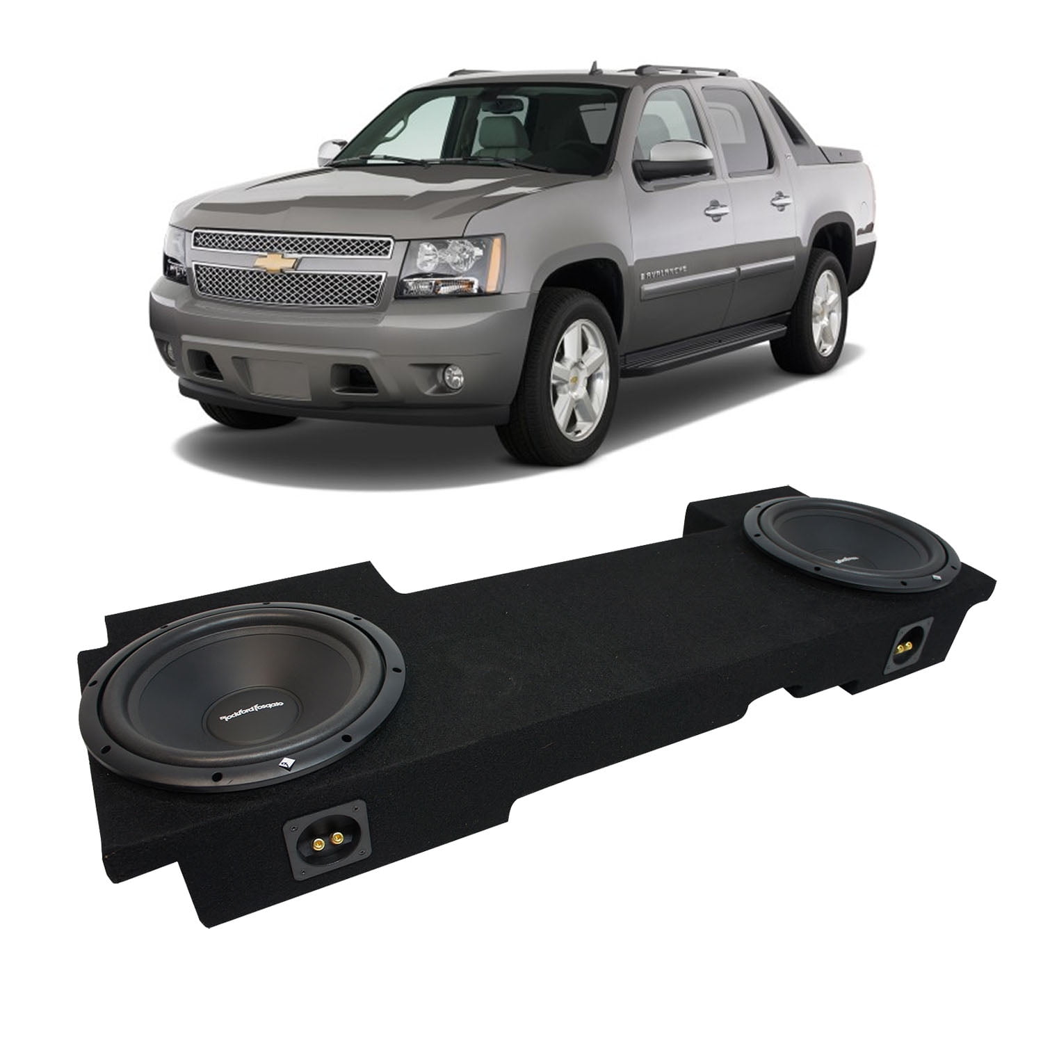 chevy avalanche subwoofer