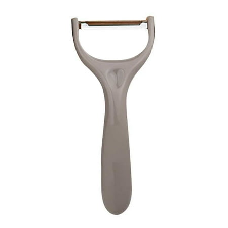 

5PCS Fruit Vegetable Peeler Stainless Steel Carrot Potato Peeler Multifunctional Peeling Tool - Light Brown