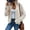 Apricot, variant on SHEWIN Women's Sweaters Fashion Casual Open Front Long Sleeve Chunky Knit Cardigans Outerwear Coats