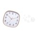 thumbnail image 5 of Reloj de pared digital vintage con espejo, diseño silencioso para colgar, pegatinas de peces acrílicas extraíbles para comedor, gimnasio en casa., 5 of 8