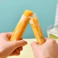 thumbnail image 4 of Bolsas de paletas de hielo transparentes desechables, paletas de helado DIY, jugo de fruta, batidos, molde de yogur, bolsa con cremallera, bolsa de paletas de hielo para niños, 4 of 5