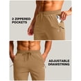 thumbnail image 4 of Pantalones deportivos Pudolla Tall para hombre con cordón ajustable, 4 of 7