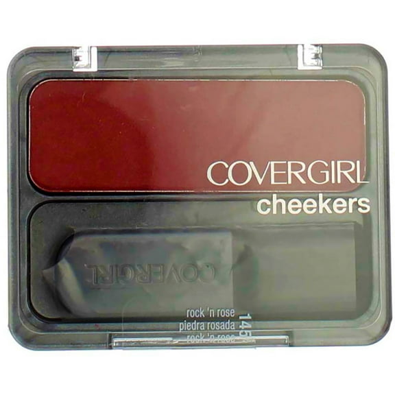 CoverGirl Cheekers Blush, Rock'N Rose [145] 0.12 oz