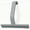 Gray, variant on OVINESY 10" Shower Squeegee for Glass Doors, Streak-Free Silicone Blade, Ergonomic Handle, Built-In Hook, Squeegee for Shower Glass, Bathroom, Tile Walls, Mirrors, Windows, Car Windshields, Black