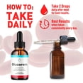 thumbnail image 6 of Glucorem Advanced Formula Drops Natural Support Supplement 60 Servings, 6 of 9