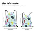 thumbnail image 2 of Zufioo Sac de Sport à Imprimé Pikmin Sac à Cordon de Gym Lavable en Machine Sac à Dos à Cordon Robuste pour Hommes Femmes-Petit, 2 of 6