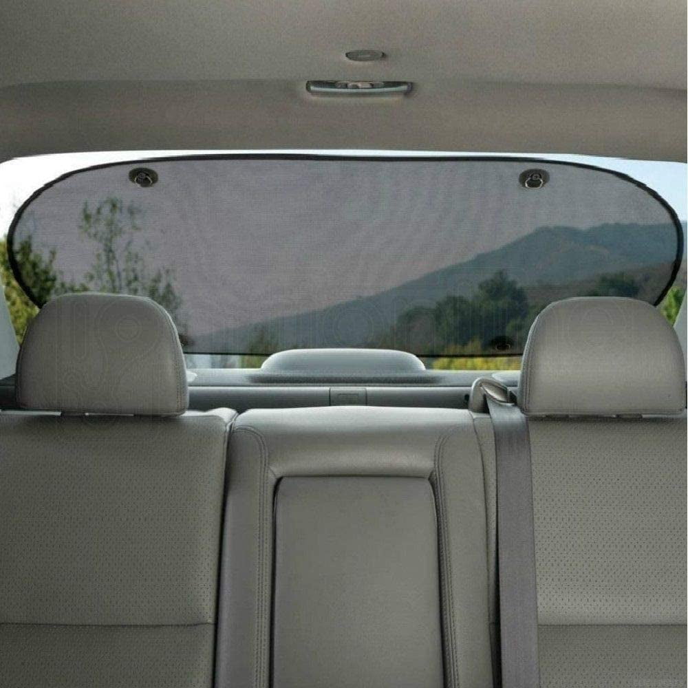 Car Rear Window Sun Shade with Suction Cup Easy Installation for Children/Baby/Pets Sunscreen 