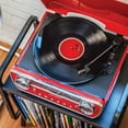 thumbnail image 3 of Crosley Powel 7-in-1 Vinyl Record Player - Audio Turntables, 3 of 16