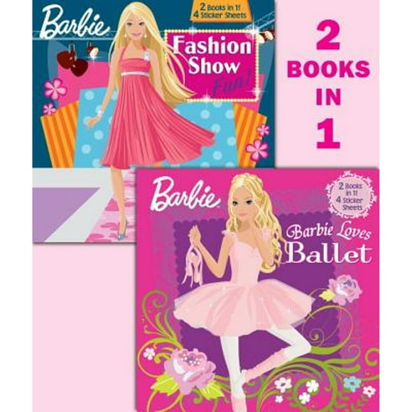 Pre-Owned Barbie Loves Ballet/Fashion Show Fun! (Barbie) (Paperback 9780375851483) by Golden Books