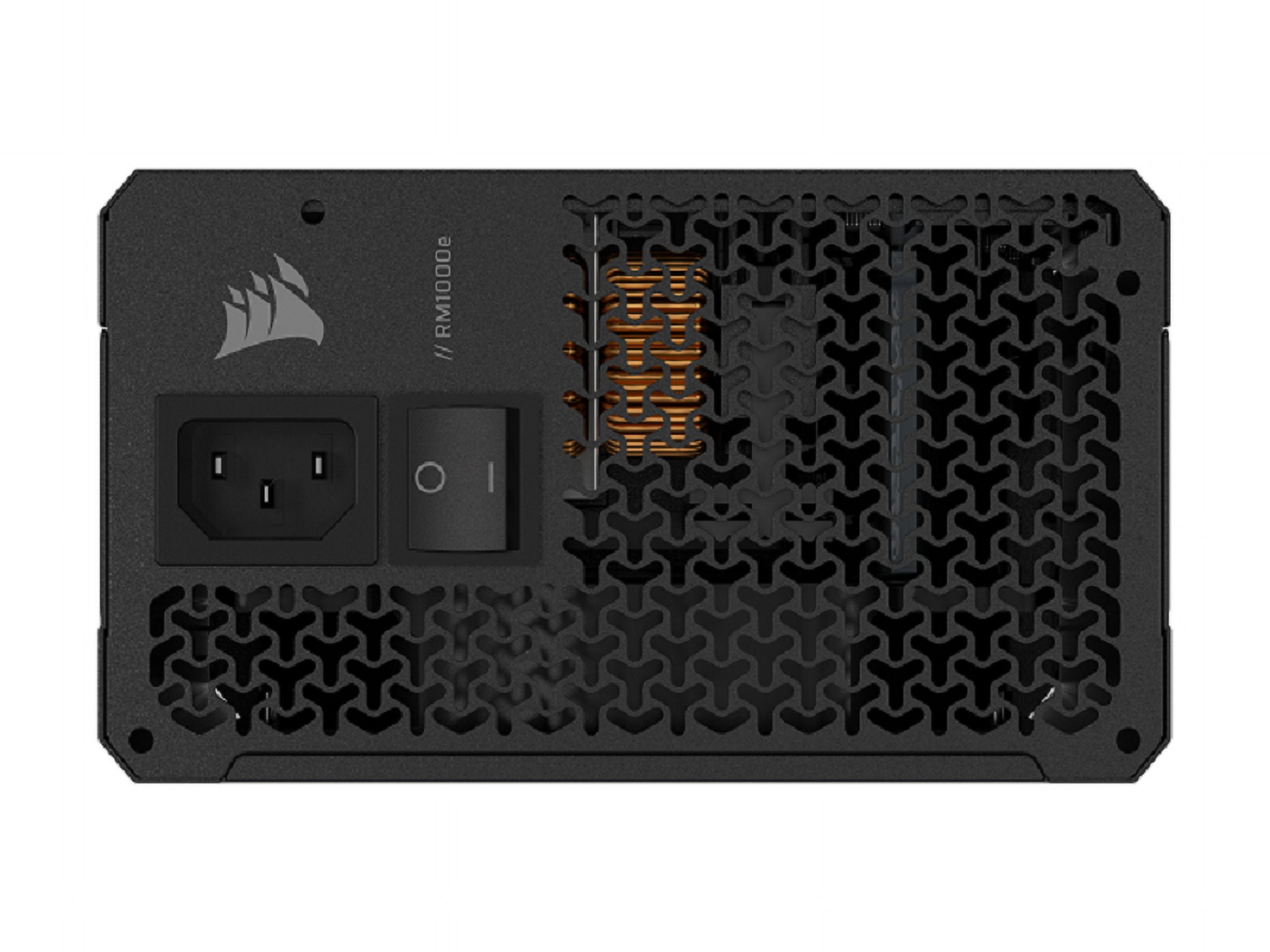 Corsair RMe RPS0217 1000W Power Supply - Black - Internal - 120 V, 230 V Input - 3.3 V, 5 V, 12 V, 5 V SB Output - 1000 W - PCI Express Connector 5.1 - 1 Fan(s) - NVIDIA SLI Supported - 90% Efficie...