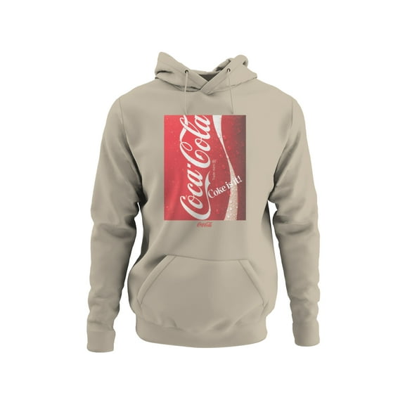 Officially Licensed Coca Cola Iconic Coca-Cola: Coke is It! Men's Hoodie