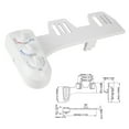 thumbnail image 4 of Toilet Bidet, Hot And Cold Water Toilet Accessories, Convenient For Home Bathroom, 4 of 8