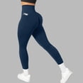 thumbnail image 2 of UngA Anti Cellulite Leggings, Tummy Control High Waisted Leggings Sets for Women, Gym Scrunch Butt Lifting Seamless Workout Yoga Leggings for Women Navy,M, 2 of 5