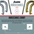 thumbnail image 4 of Franklin Sports Horseshoes Set Beach or Backyard Play Starter, 4 of 7