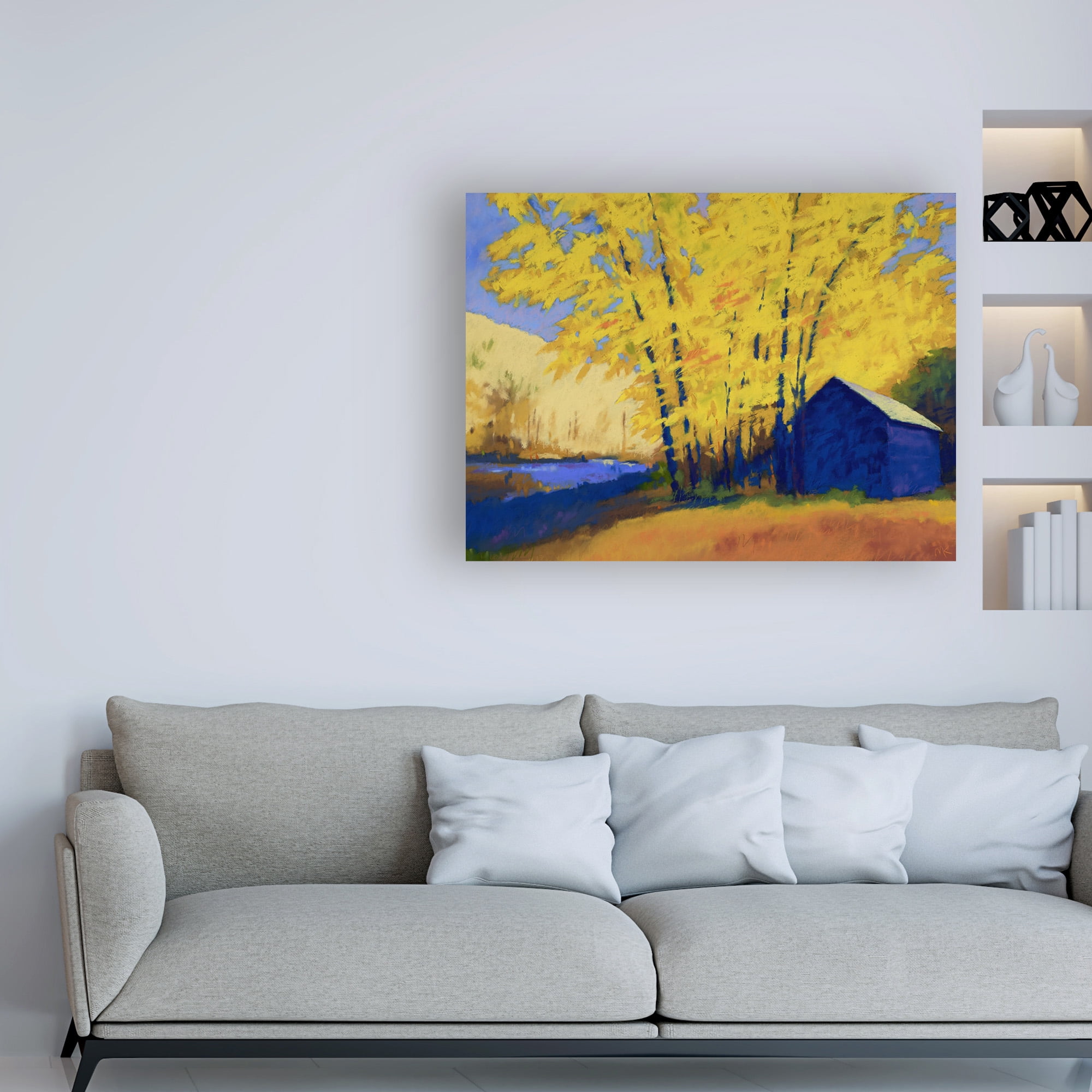Trademark Fine Art 'Hartmans Place' Canvas Art by Mike Kell