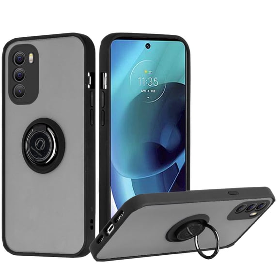 For Motorola Moto G Stylus 4g 2022 XT2211DL O-Style Cover Phone Case Tempered Glass - Black