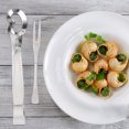 thumbnail image 2 of 2pcs Essalada de pinzas de caracol Tonks de acero inoxidable Servicio de mariscos de mariscos Clips Esalada de clama de clip de Servicio para servir la cocina de la cocina, 2 of 7