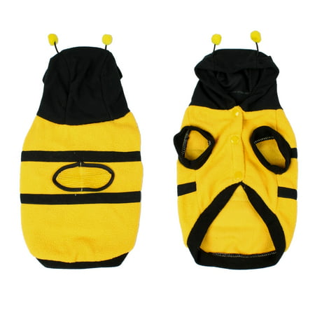 Costume Party Xmas Bee Style Dog Puppy Hoodie Coat Clothes