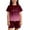 0-Wine&324, variant on Tiijoy Toddler Girls Summer Outfits Gradient Short Sleeve T Shirt Shorts Set, Sizes 2-3
