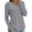 Gray, variant on Womens Lightweight Jackets Cooling Golf Shirt Women Hooded Neck Soft Regular Fit Womens Rash Guard Long Sleeve for Swimming and Surfing L