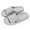 Grey, variant on Fgnfyis Women's Slippers Thick Soled Indoor Non Leisure Soft Soled Slippers for Summer Bathroom Comfort Womens Slippers Grey