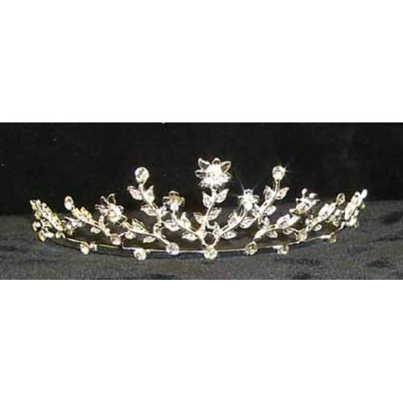 #10949 - Filigree Crystal Tiara