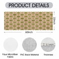 thumbnail image 6 of Washable Kitchen Runner Rug 60" x 22", Non-Slip Soft Low Profile Kitchen Runner Rug, Modern Geometric Rug for Kitchen, Hallway & Laundry Room, 6 of 6
