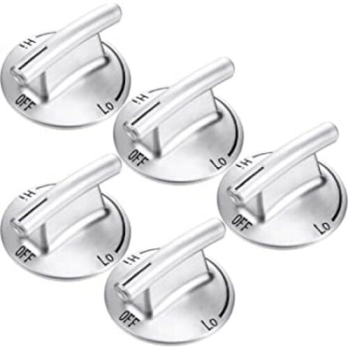 74010839 Burner Knob for Gas Range Cooktop PS2088183 AP4100128 -5 Pack