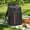 Black, variant on Thermal Insulated Cooler Backpack Lunch Bag With Bottle Holders for Office Picnic Camping Travel