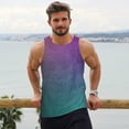 thumbnail image 6 of Yiaed vintage dark paint Print Mens Compression Shirt Slimming Body Shaper Vest Workout Tank Tops Abs Abdomen Undershirts-Small, 6 of 7