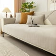 thumbnail image 6 of Herringbone Chenille Fabric Furniture Protector Sofa Cover, 27x27inch/70x70cm, 6 of 6