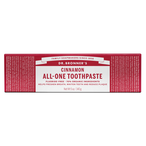 Dr. Bronner's AllOne Organic Cinnamon Toothpaste 5oz