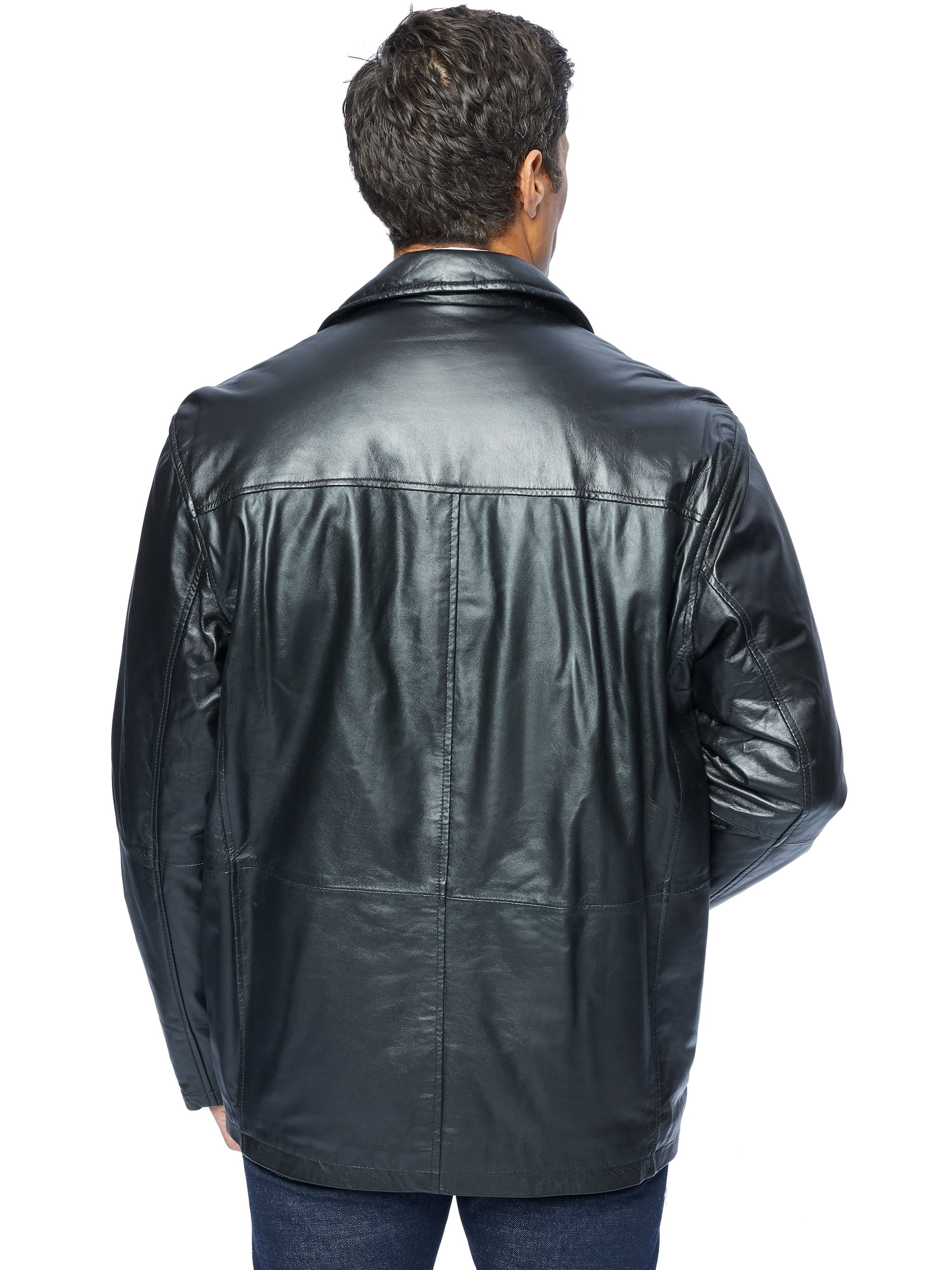 Lamb Car Leather Coat - Walmart.com