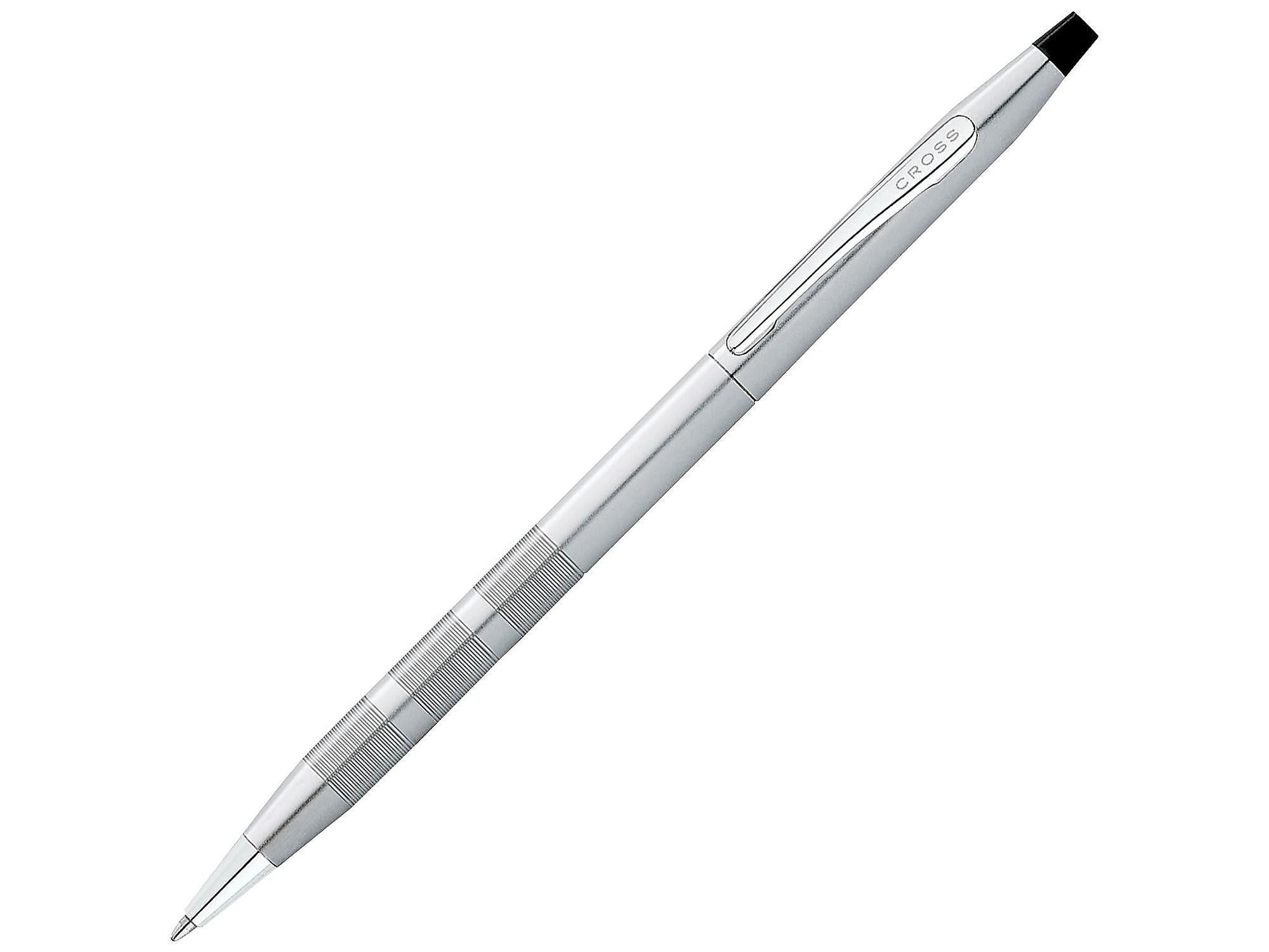 A T Bailey Chrome Cross Company Executive Styled Ballpoint Pen CROAT0452S6 
