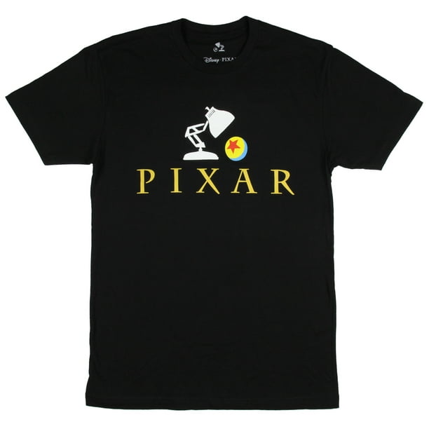 Disney Pixar Luxo Lamp And Ball Logo Men S Adult T Shirt Medium Walmart Com
